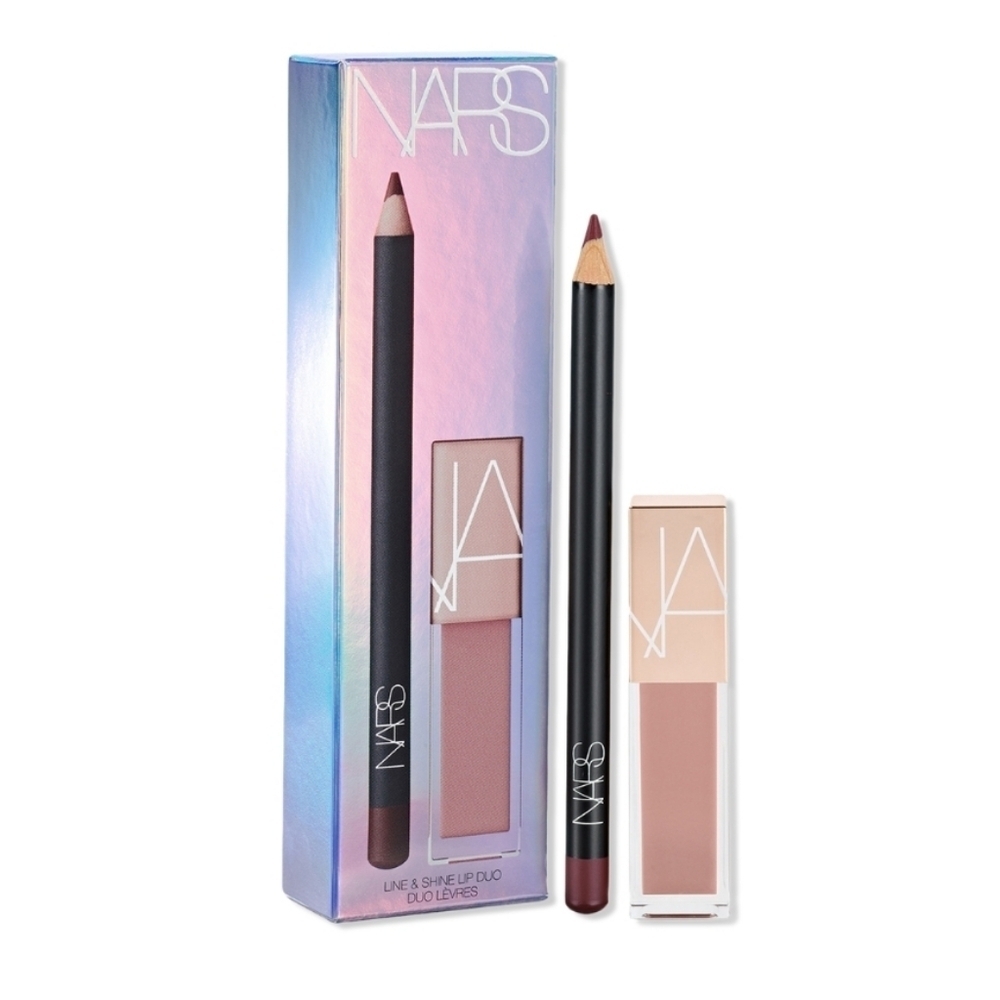 NARS Line & Shine Lip Duo: Spunk & Nympho, Full Size, NIB